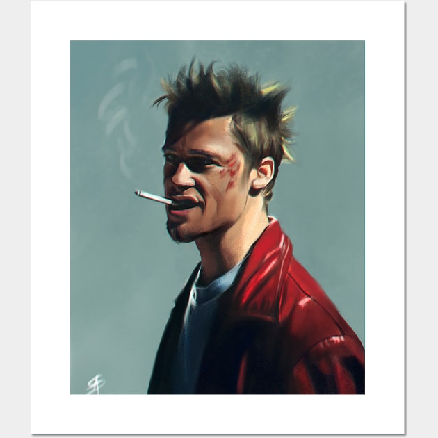 Tyler Durden Wall Art by TheSig